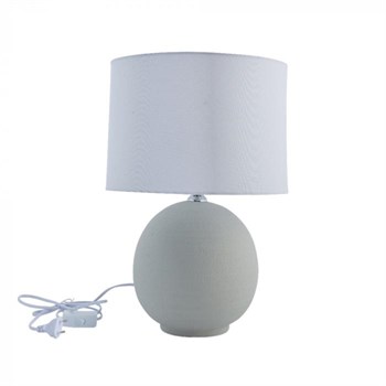 Sienna bordlampe H46,5 cm. sølvgrå, Lene Bjerre Design