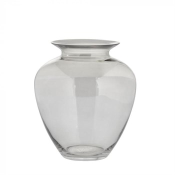 Milia vase H24,5 cm. lysegrå, Lene Bjerre