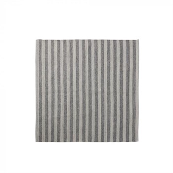Strielle tæppe 150x150 cm. lysegrå 