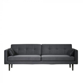 Ella sofa 220x88x75, mørkegrå