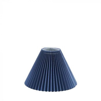 Pleatia lampeskærm Ø30 cm. blå 