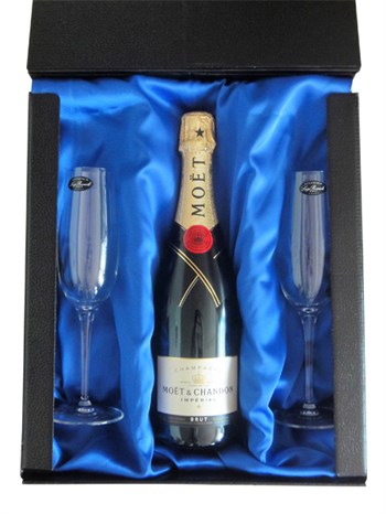 Champagnegave  Moët & Chandon Brut Impérial 75 cl Gaveboks 