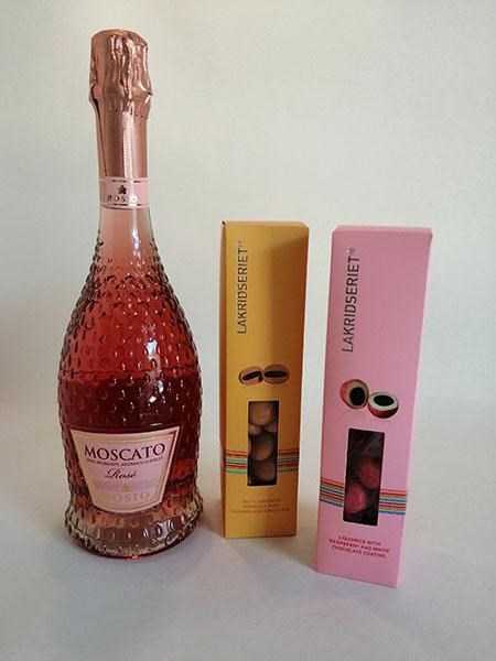 Moscato - Asti rose & lakrids